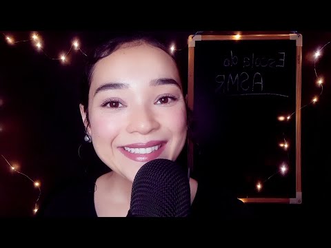 Escola do ASMR  (Sussurrando nome dos Inscritos #4)