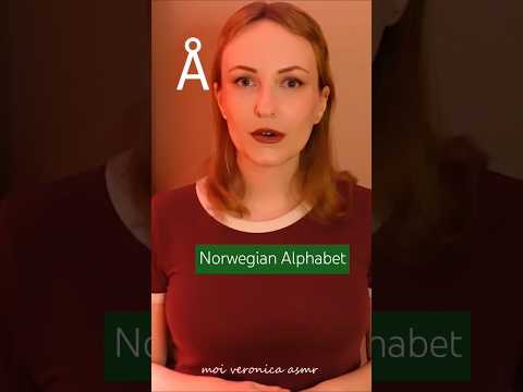 🇳🇴 Learn Norwegian 🇳🇴 (clip) #short #shorts #asmr #learn #norwegian #softspoken #moiveronicaasmr