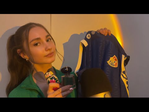 ASMR Small Try On Haul 👛 (fabric scratching, show & tell, tapping)