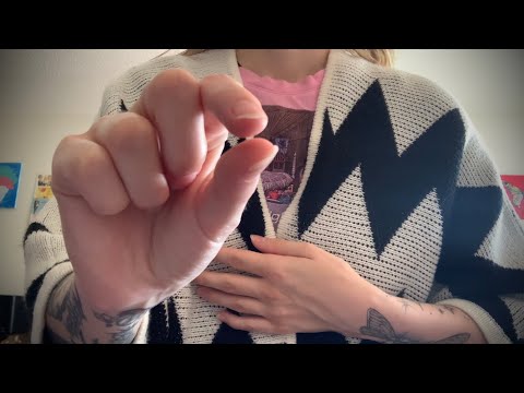 Slowly Finger Plucking Away Your Anxieties ASMR | No Talking | Lofi