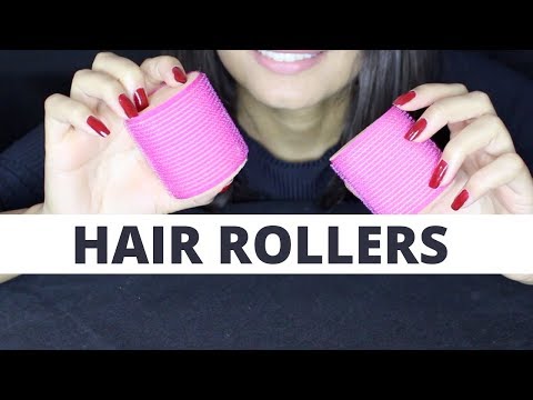 ASMR  HAIR VELCRO ROLLERS | BOBS DE CABELO VAI TE AJUDAR A DORMIR (NO TALKING)