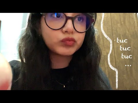 ASMR maquiando você através da lente 💄✨ (sons reais) - no talking 