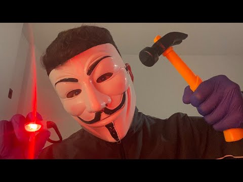 ASMR - SECUESTRADOR LOCO te HACE PRUEBAS RARAS - Roleplay Español