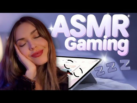 ASMR jugando en el IPAD Pro 13 contigo hasta que te quedes dormido😌📲