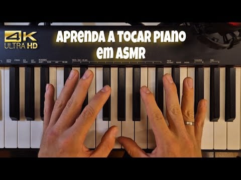 ASMR | APRENDA a Tocar PIANO de Forma RELAXANTE 🎹😴