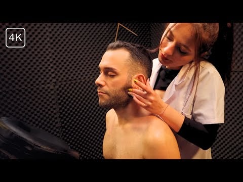 ASMR OILY CHAIR MASSAGE & STRETCHING BY 'MELEK'