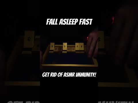 shut the box asmr 😴💤 | fall asleep fast & get rid of asmr immunity w/ this game #shutthebox #asmr