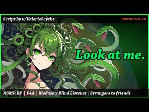 You're Blind? Finding Medusa in her cave [F4A] [wholesome] [Medusa speaker] [Strangers to friends]