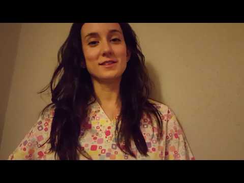 Hospital hair -detangling ASMR