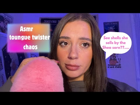 ASMR Tongue Twister Challenge | Can You Beat Me?