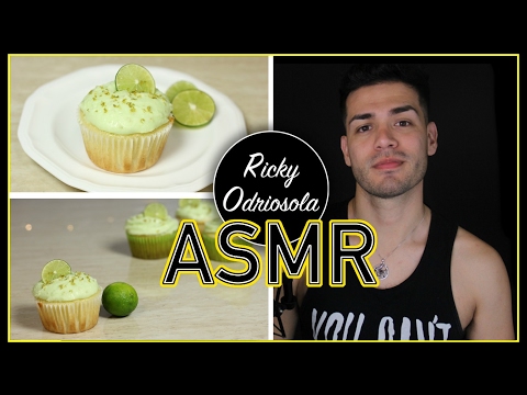 ASMR - Baking Key Lime Cupcakes  (Male Whisper for Relaxation & Sleep)