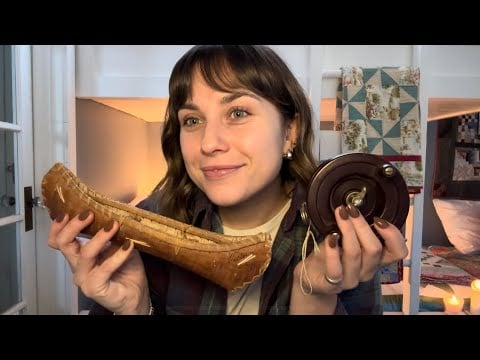 ASMR | Family picks my trigger items!! (Cabin edition) 🛶🐟