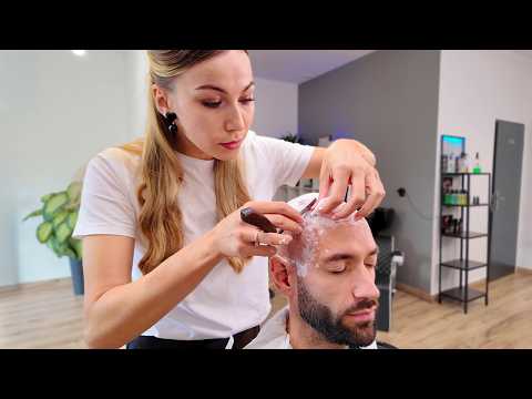 💈The Greatest Barber Experience in Poland [ASMR for sleep] – Poznań  🇵🇱