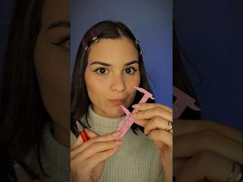 POV: TIRANDO SUAS MEDIDAS 📏 #asmr #relax #pov
