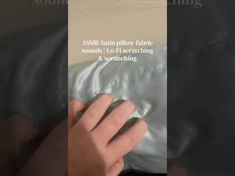 More satin! #asmr #relax #triggersforsleep #asmrsounds #tingles #asmrcommunity #relaxing #satin