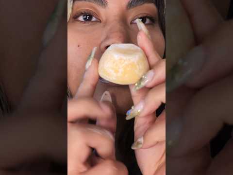 Lemon cheesecake mochi ice cream 🍦 #asmr #mochi #mochiicecream #youtube #shortvideo #shortsfeed #eat