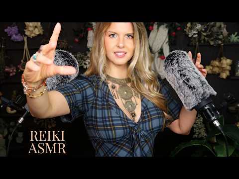 "Energy Cleansing in French" ASMR REIKI Healing Whispered & Personal Attention {in French & English}