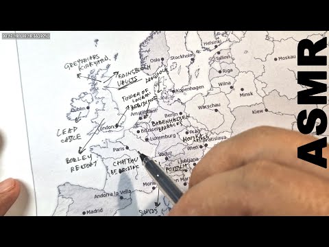 ASMR: When History and Horror Collide: Famous Ghosts from Haunted Places of Europe | ASMR whispers