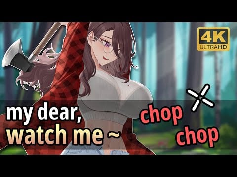 Mommy Teaches You How To Chop Wood | Original ASMR