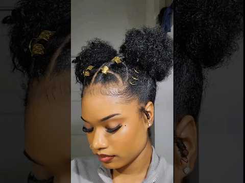 beautiful natural hairstyles for black queens 👑✨️