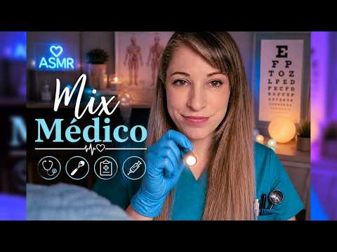 ASMR Test Imprevisible TDAH + Test de los Nerviso Craneales | Roleplay médico