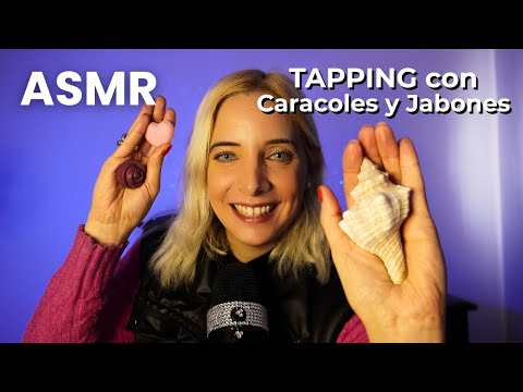 ASMR con CARACOLES y JABONES 🐚🧼 Tapping y Visuales Relajantes para Dormir Rápido
