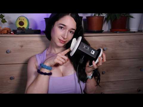 ASMR Dry Ear Massage, Cuppings and Tapping (No Talking)