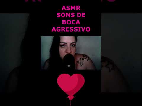 ASMR-SHORTS SONS DE BOCA AGRESSIVO #asmr #rumo1k #shortsviral2023 #shorts