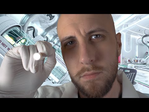 ASMR Preparing you for Cryo Sleep Medical Exam