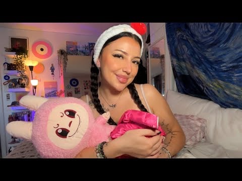 ASMR | Girl Who Is OBSESSED With You SLEEPOVER Edition 💤😳 #asmr #roleplay 