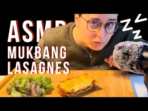 ASMR FR I DÉGUSTATION MUKBANG LASAGNE ! 🤤
