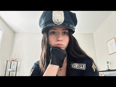 ASMR~ Cop Interrogates You!! 👮🗣️ 