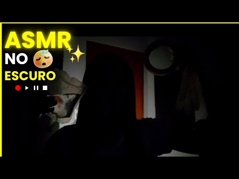 ASMR SOMBRAS TE RELAXANDO - Escuro 🌑💤😴