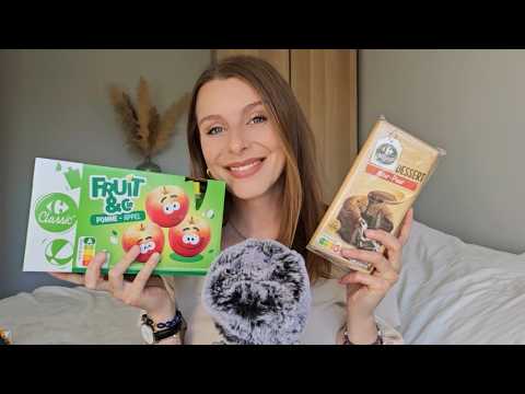 ASMR - Un petit retour de courses pour se relaxer 🍫