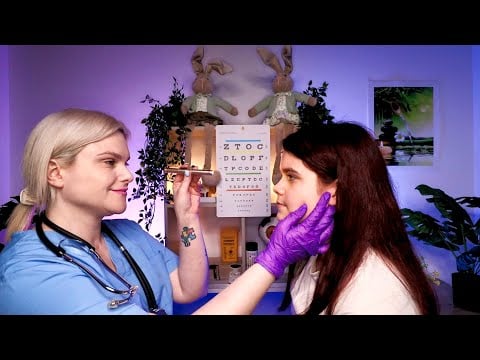 A Real Person ASMR Doctor Check Up
