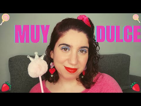 asmr🍭VISUAL + PALABRAS cosquillosas + CHARLA💋