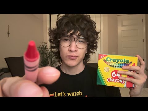 ASMR Doing Your Makeup With Crayons 🖍️(Minecraft)💤