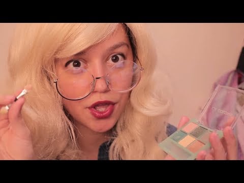 ASMR • 1950s Avon Lady Makeup Application