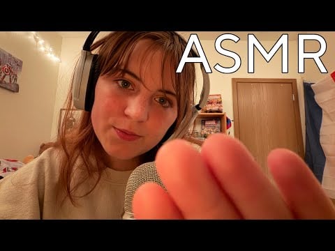 ASMR|| Mouth Sounds and Space Trigger Words (Hand movements and more included)