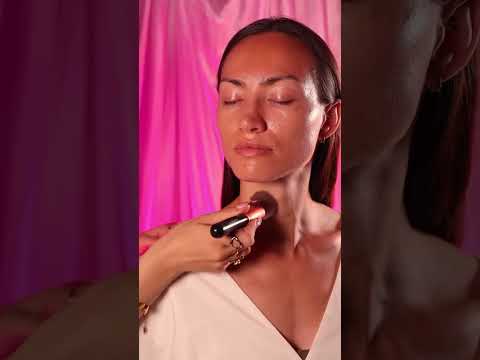 ASMR Natural Bridal Look Trial ✨ with hair tucking, adjusting clothes + gentle make-up application