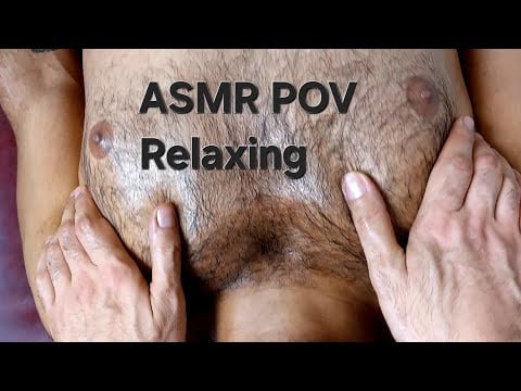 ASMR POV Therapeutic Massage for Deep Relaxation | Face, Neck, Chest & Belly (Bloating Relief)