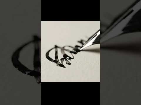 ASMR AI | The LOOP you shouldn't see...  #asmr #loop #caligraphy   #ai #veo3