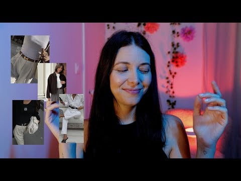 ASMR | Show and tell: Mi colección de cinturones | Susurrado para dormir