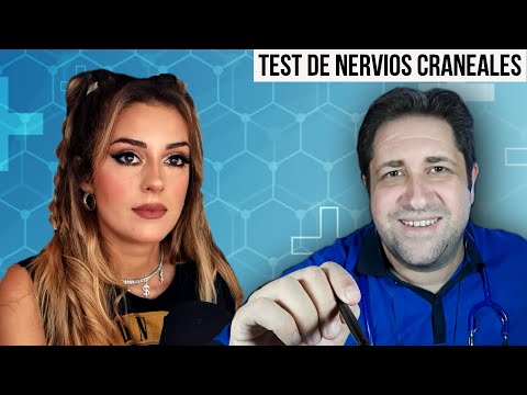 ASMR R0LEPLAY - test de los 👨‍⚕️NERVIOS CRANEALES👨‍⚕️ con NATTTHALIE ASMR