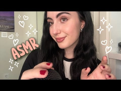 VISUAL ASMR ~ Relaxing Hand Movements w/ Mouth Sounds For Sleep ⟡˙⋆ #asmr 
