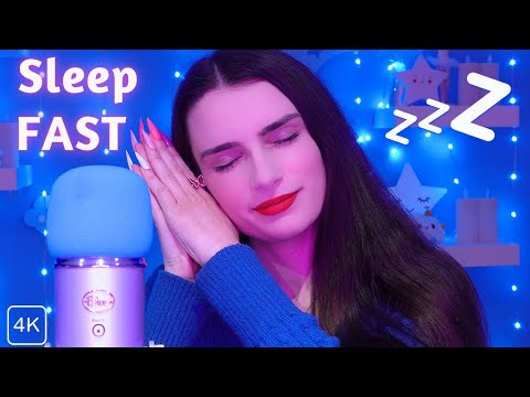 ASMR FALL ASLEEP in 10 MINUTES 😱 INSANE Triggers 🔥 Mic Scratching Tapping , Massage etc 😴 No Talking