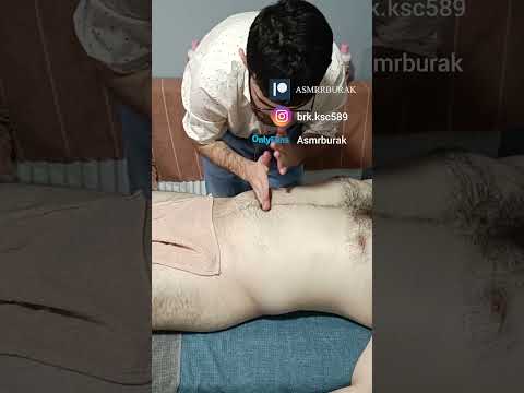 CHEST,ABDOMINAL,ARM,HAND TURKISH VERY RELAXING MASSAGE THERAPY #shorts  #massage #asmr #relax