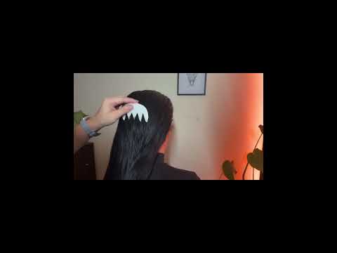 #ASMRHairPlay #HairBrushingASMR #ASMR #ScalpMassage #RelaxingASMR #SleepASMR #Shorts