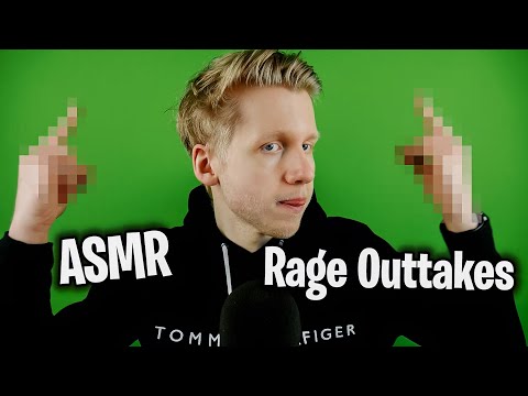 ASMR - Ich drehe komplett durch & rage | Outtakes/Bloopers