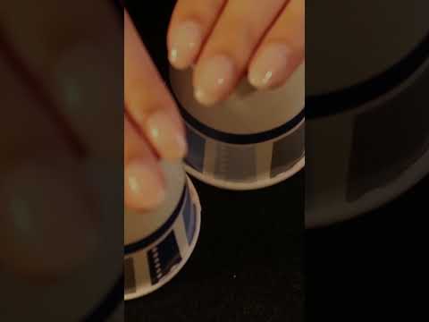 ASMR with satisfying paper cup triggers to relax🌙🕊️ #asmr #tingles #triggersforsleep #sleepsounds